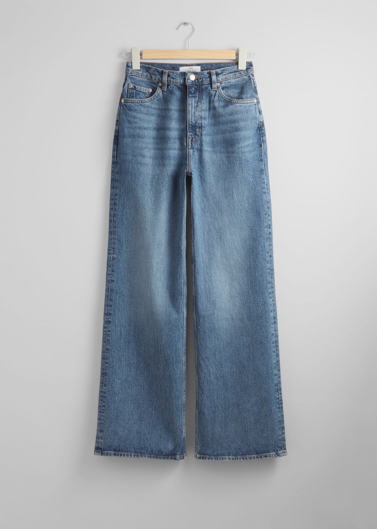 & Other Stories - Wide Cut Jeans - Blue -
