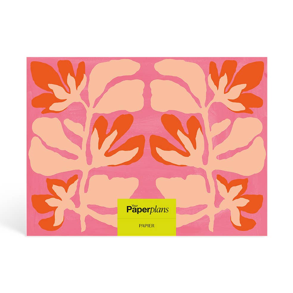 Papier - Weekly Desk Planner, Undated - Fresh Growth -