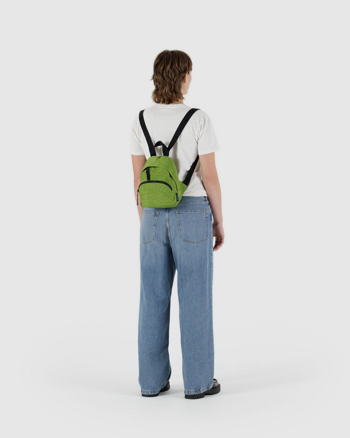 Baggu - Mini Nylon Backpack - Green Juice -