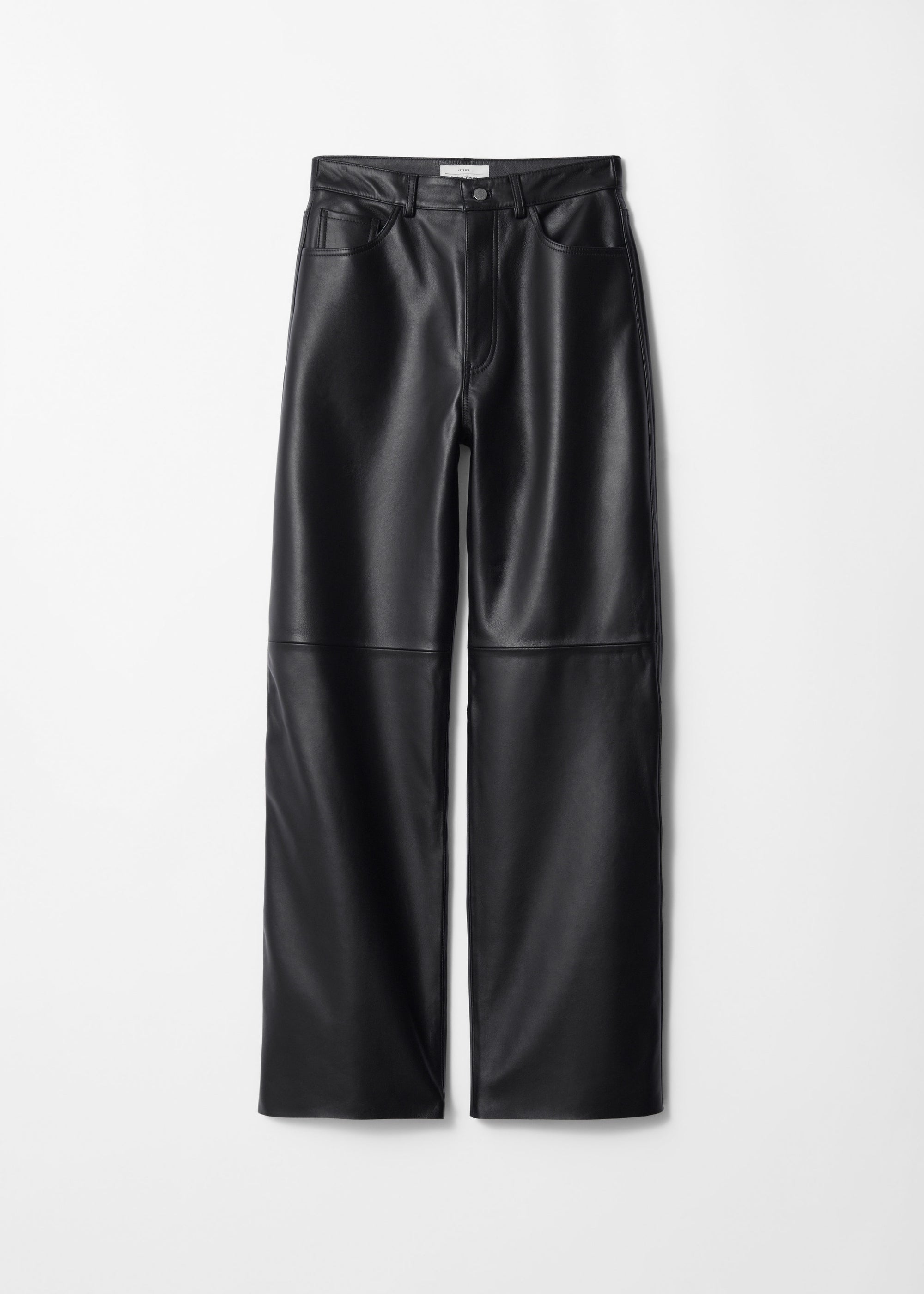 & Other Stories - New Toledo Leather Trousers - Black -