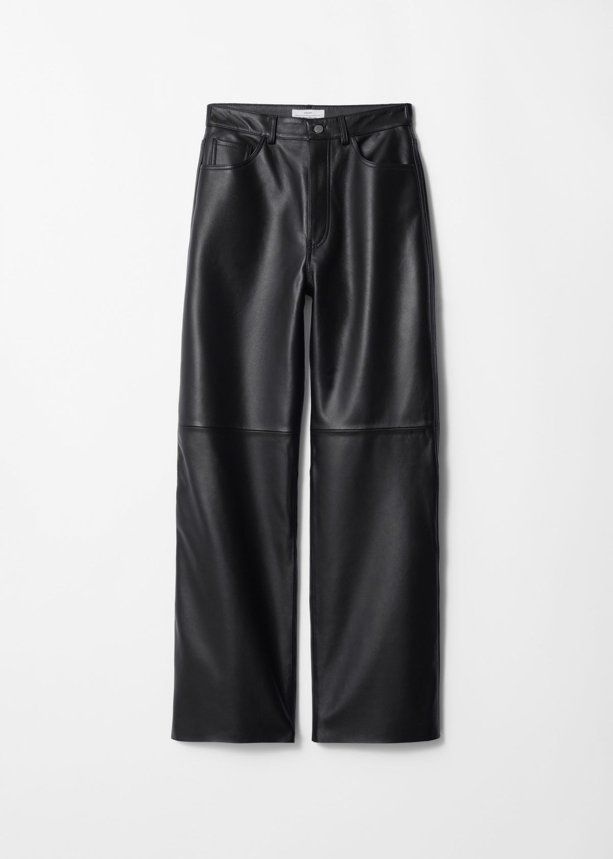 & Other Stories - New Toledo Leather Trousers - Black -