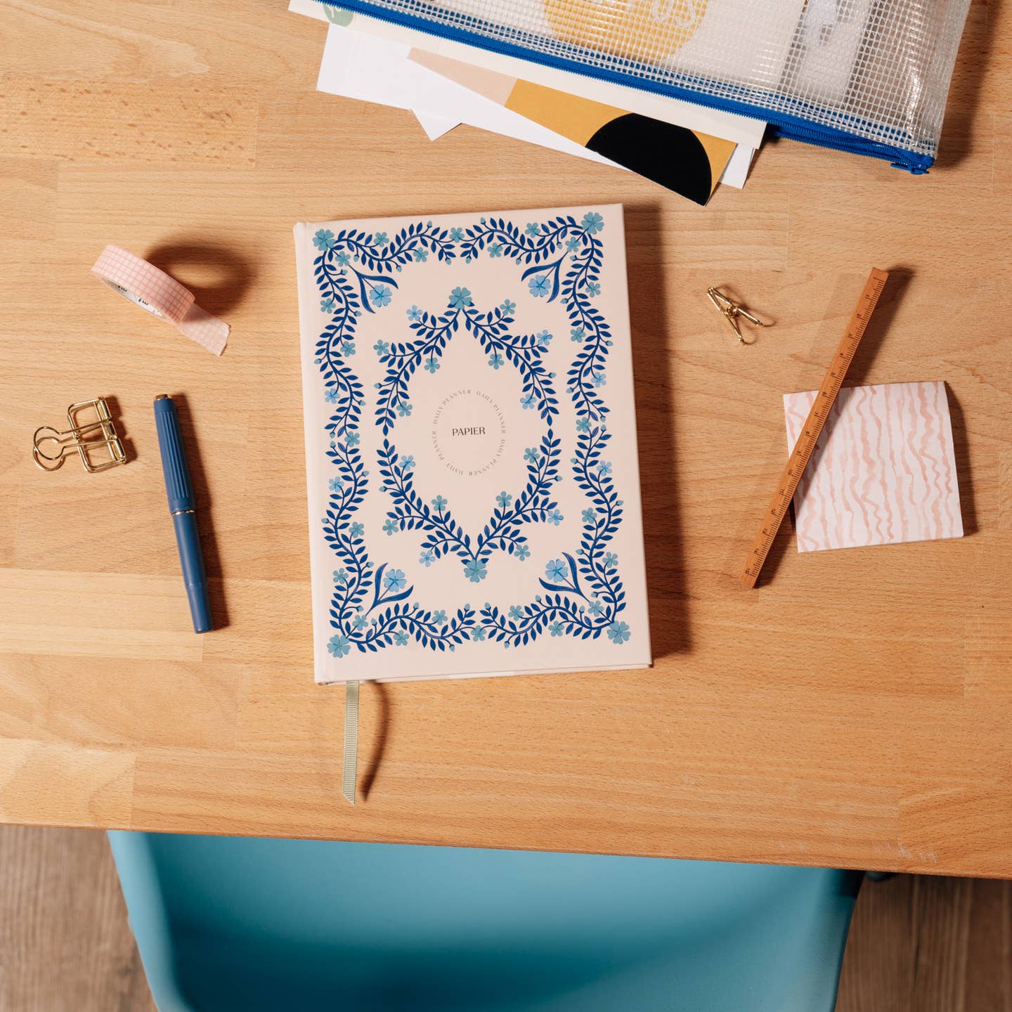 Papier - Italian Summer Hardcover Daily Planner -