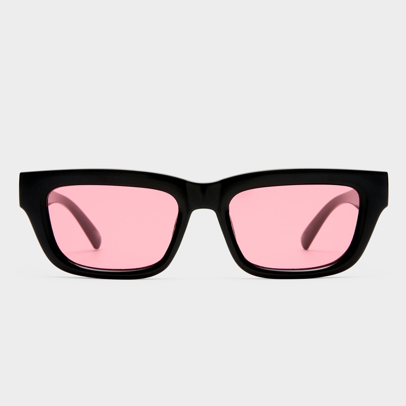 Le Specs - Le Castle Sunglasses - Black/Crimson -