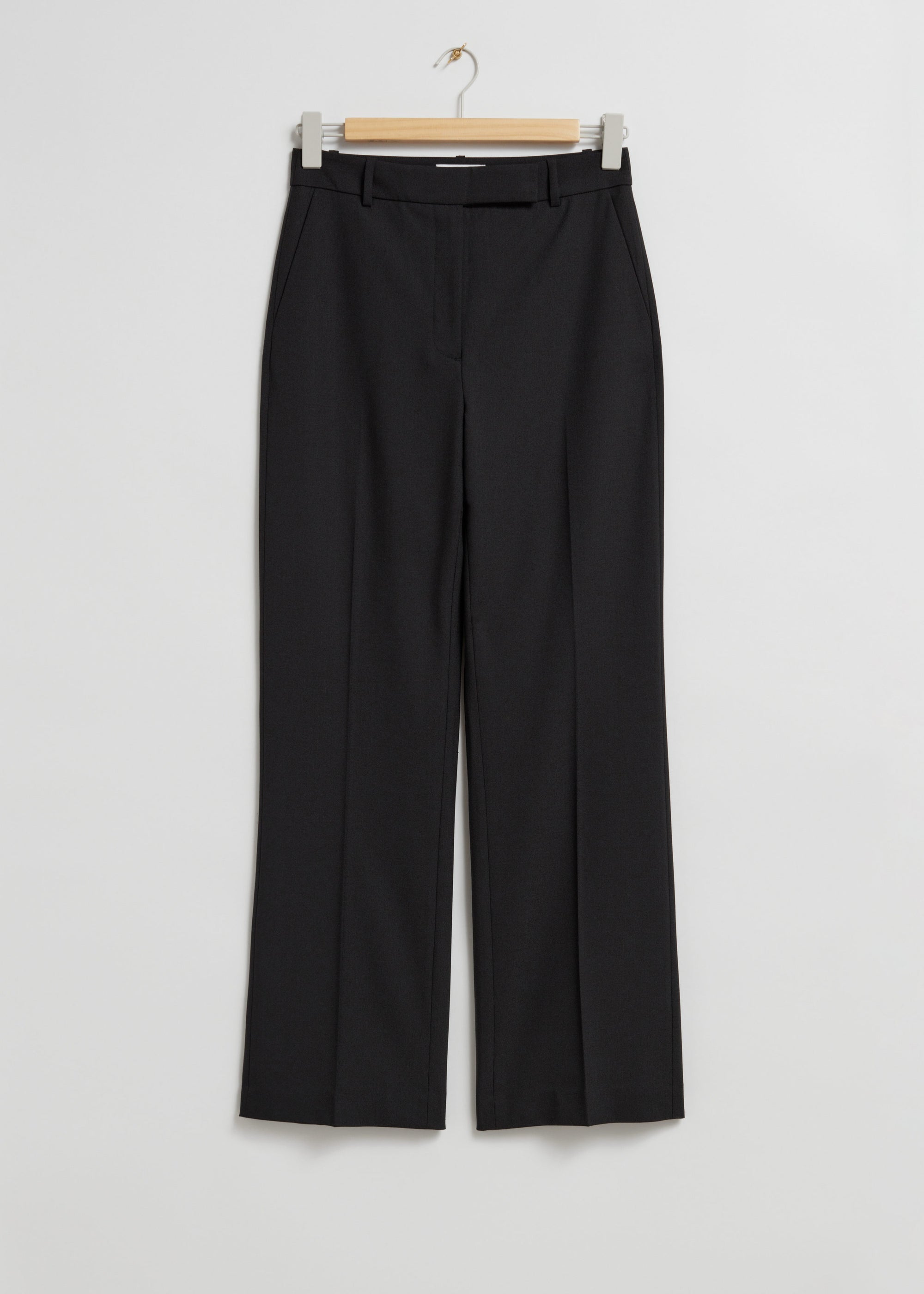 & Other Stories - Maureen Wool Trouser - Black -