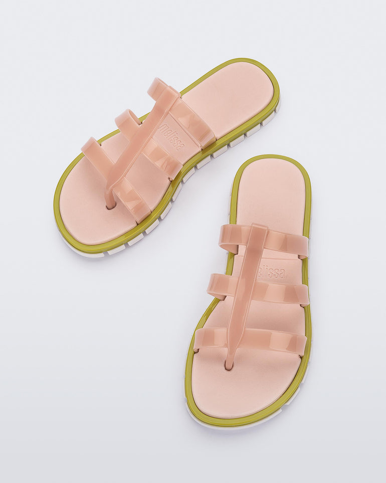 Melissa - Path Slide - Pink/Green -