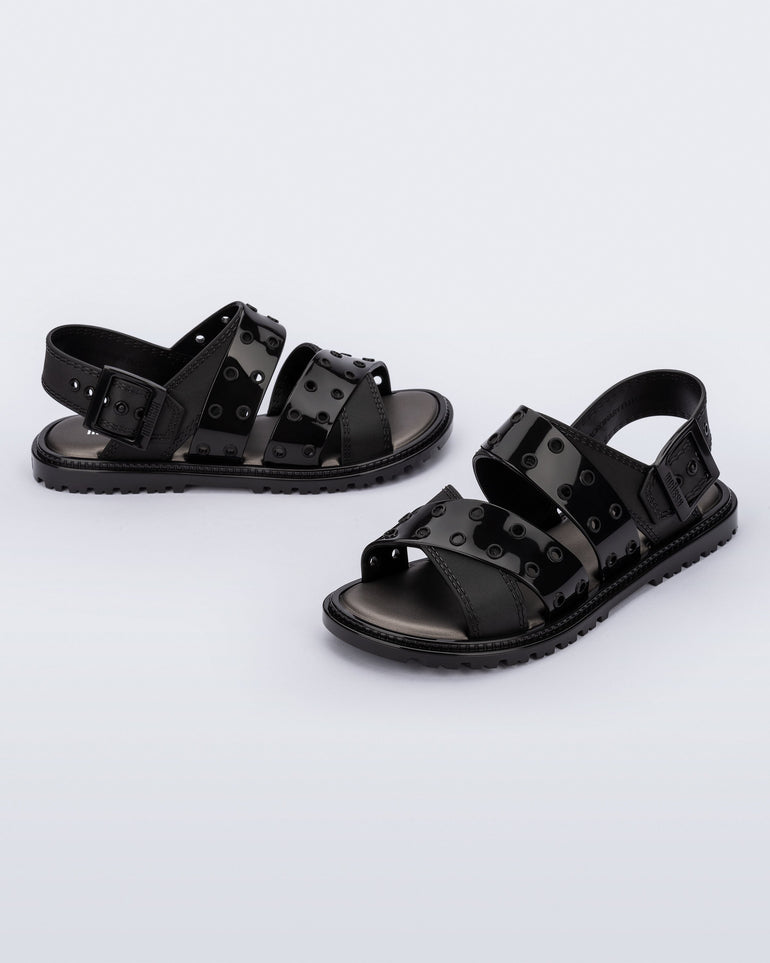Melissa - Lock Sandal Ad - Black -