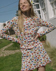 Lisa Says Gah - Poppy Cardigan - Primary Floral -