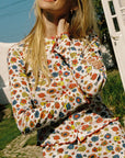 Lisa Says Gah - Poppy Cardigan - Primary Floral -