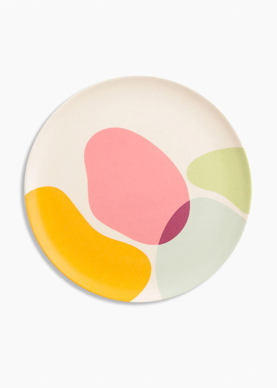 Poketo - Bamboo Salad Plate Set - Boulders -