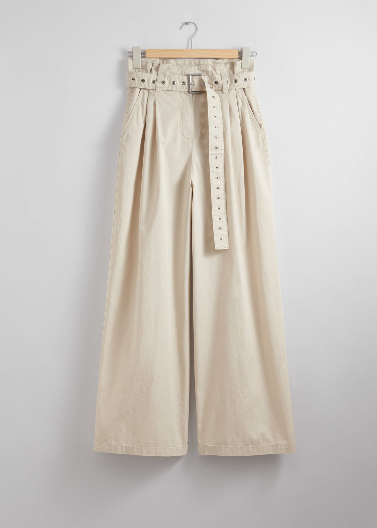 & Other Stories - Marian Trousers - Beige -
