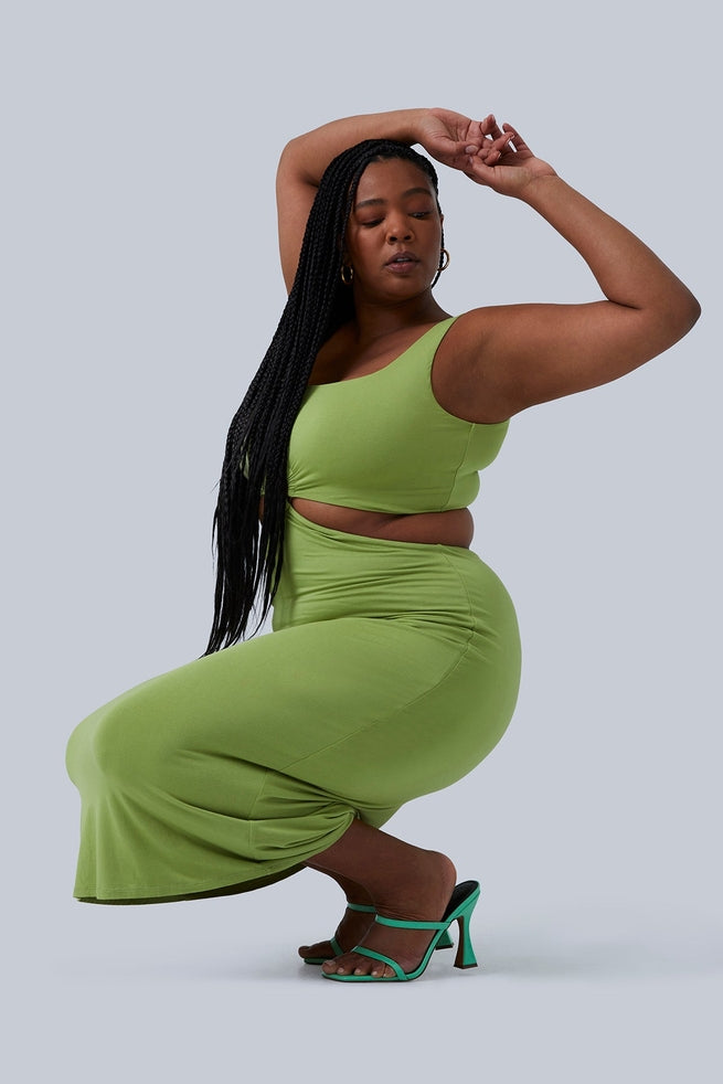 GIA/irl - Gigi Midi Dress - Pistachio -