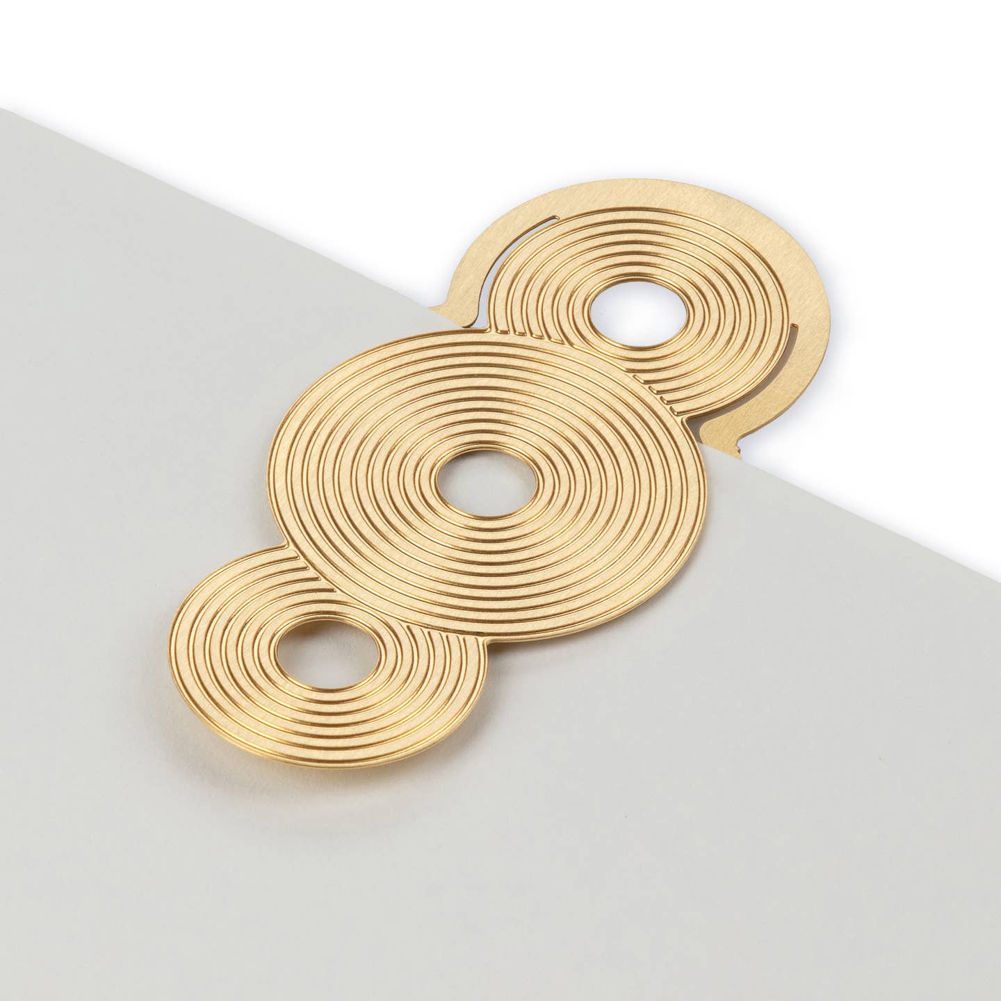 Papier - Brass Bookmark - Circlets -