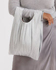 Baggu - Pleated Baggu - Chrome Metallic -