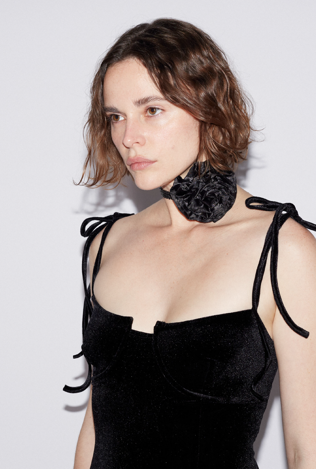 SAEMDI - VERA VELVET BRA DRESS -