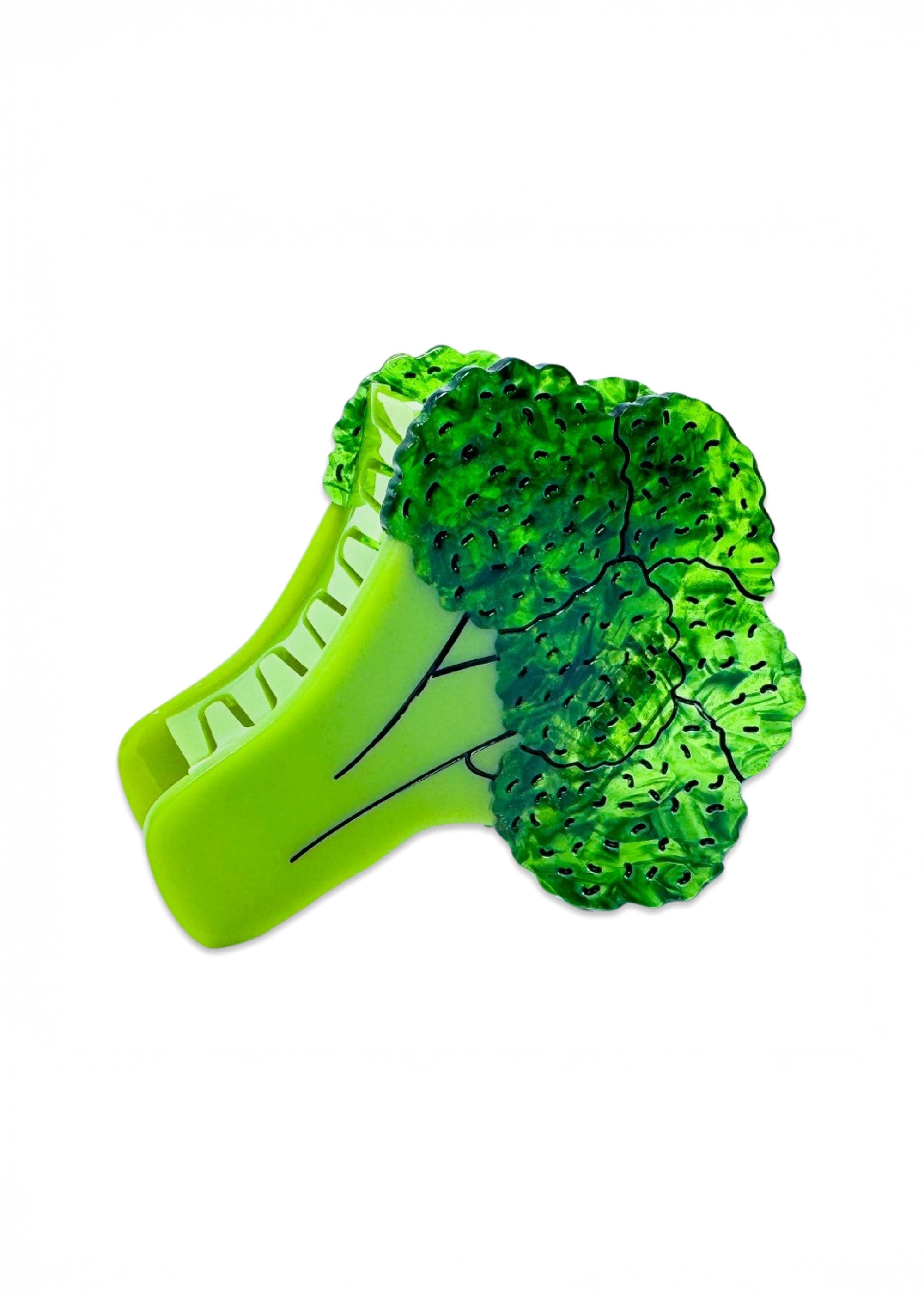 Jenny Lemons - Large Broccoli Hair Clip -
