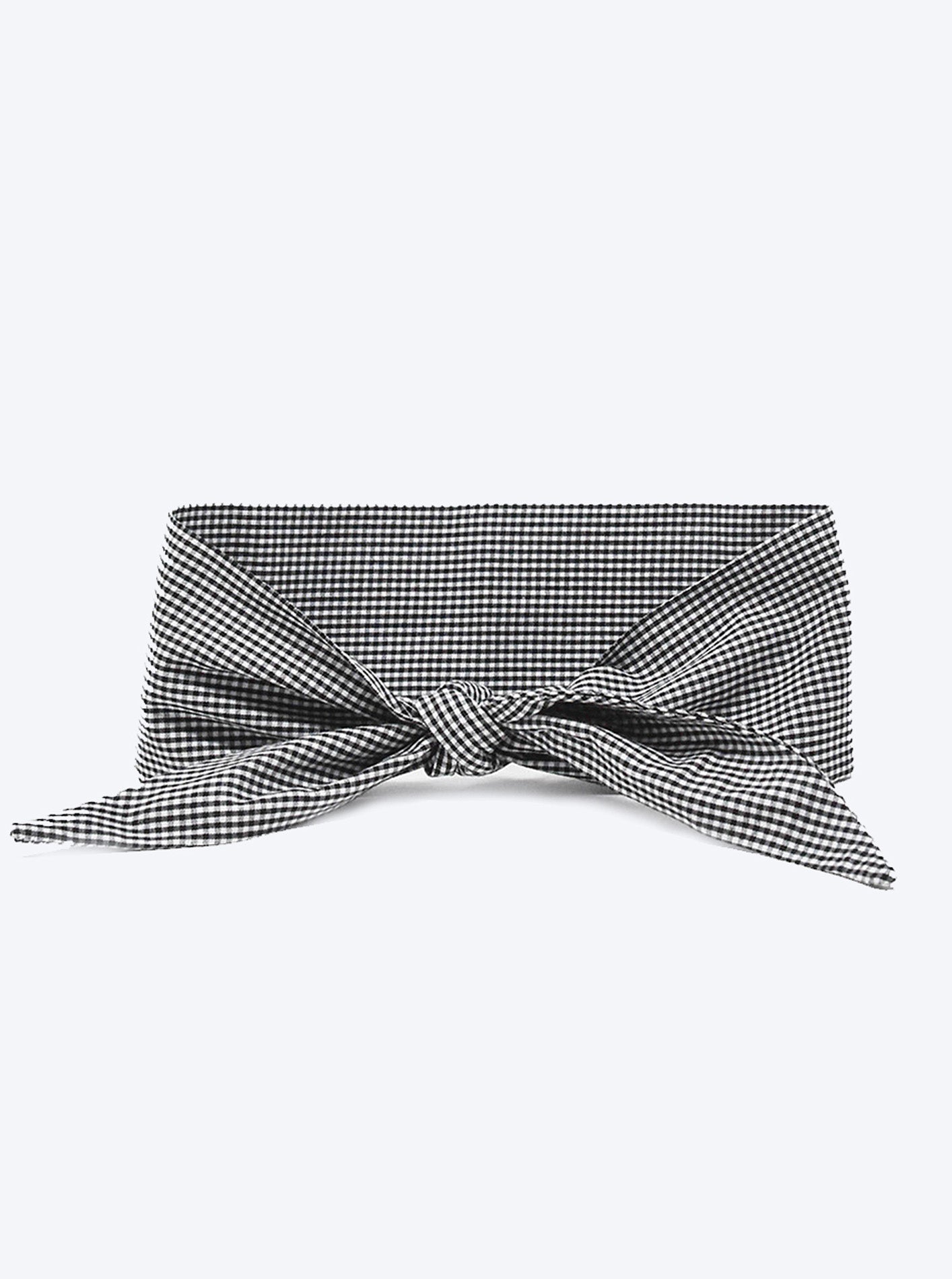 MODERNBEAST - Classic Necktie - Black Gingham