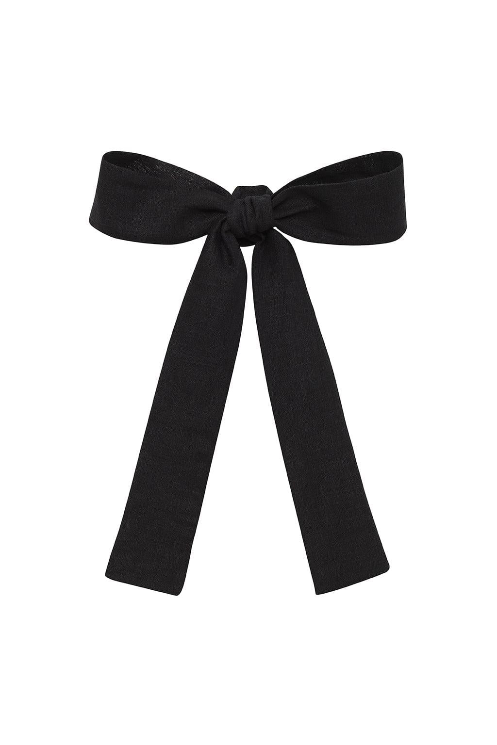 Montce - Black Hair Ribbon -