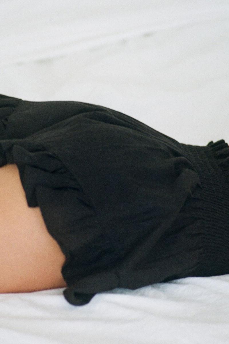 Montce - Black Boho Short -