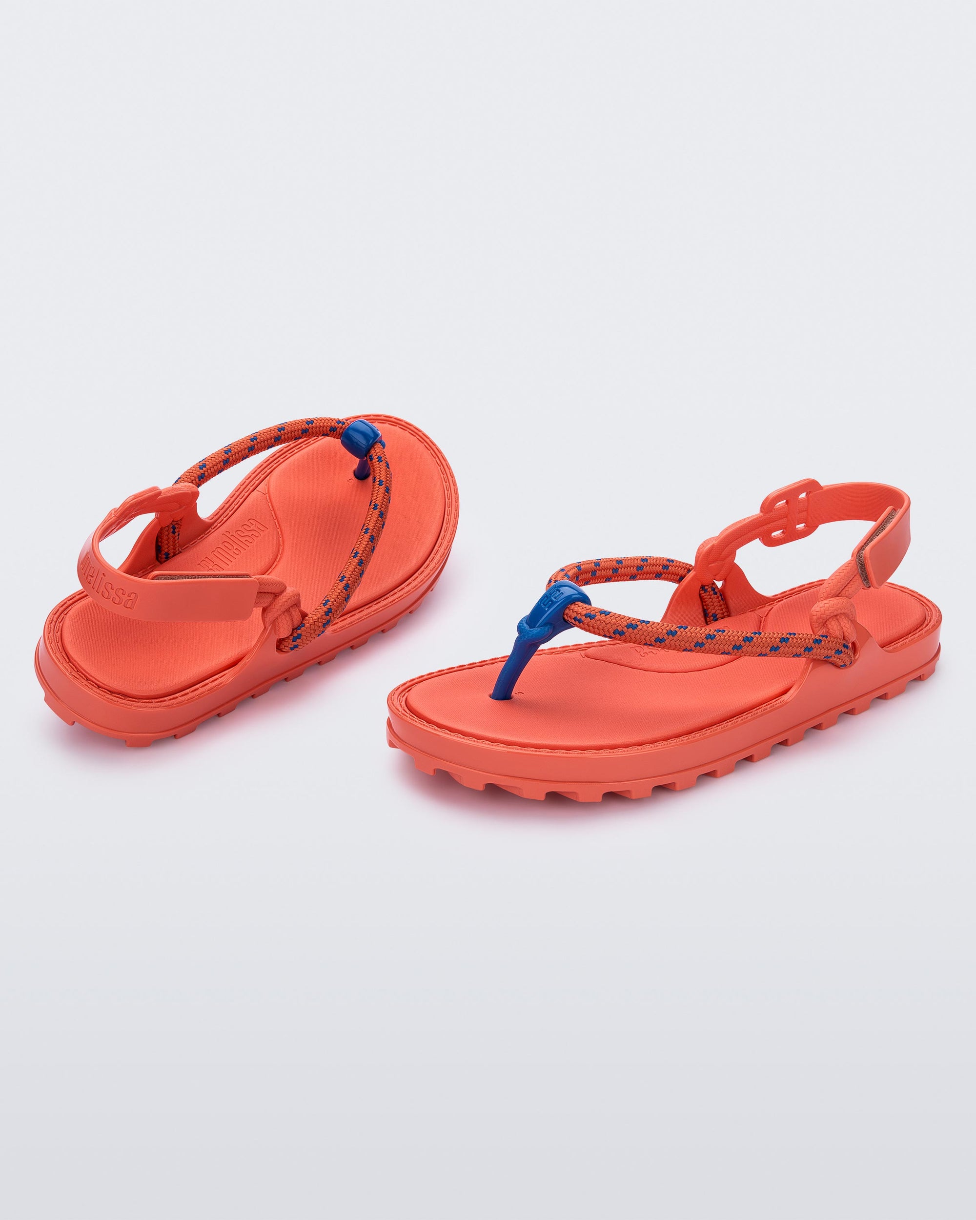 Melissa - Bond Sandal - Orange/Blue -