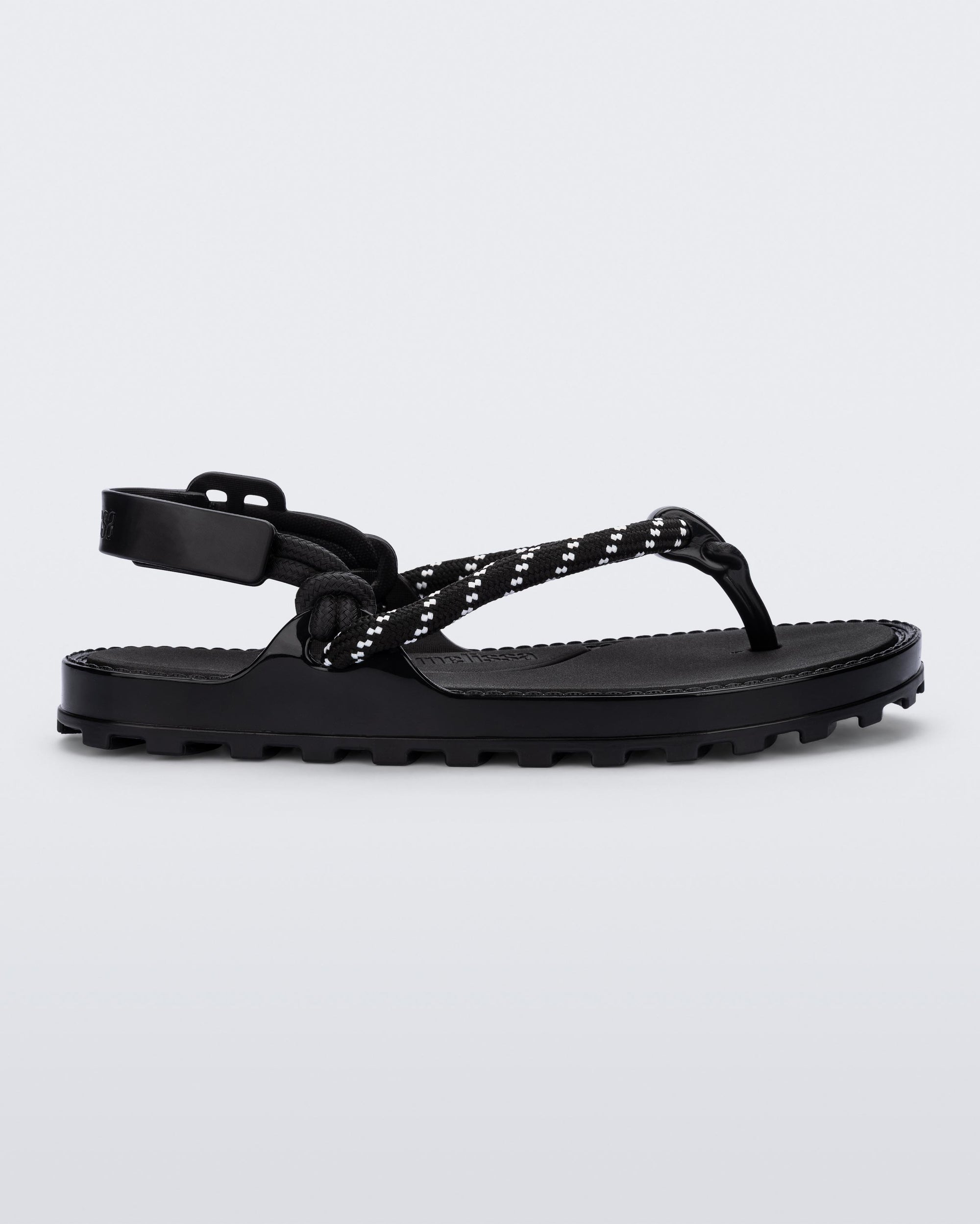 Melissa - Bond Sandal - Black/White -