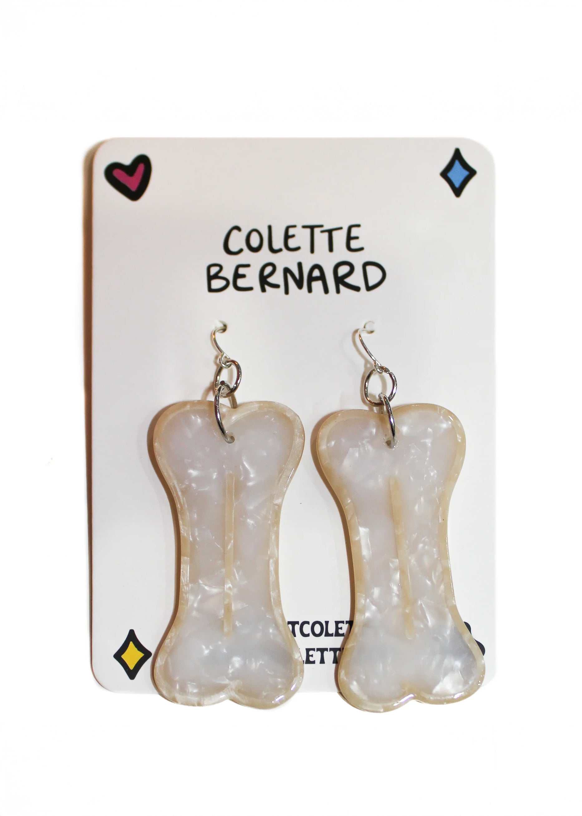 Artist Colette - Bone Earrings -