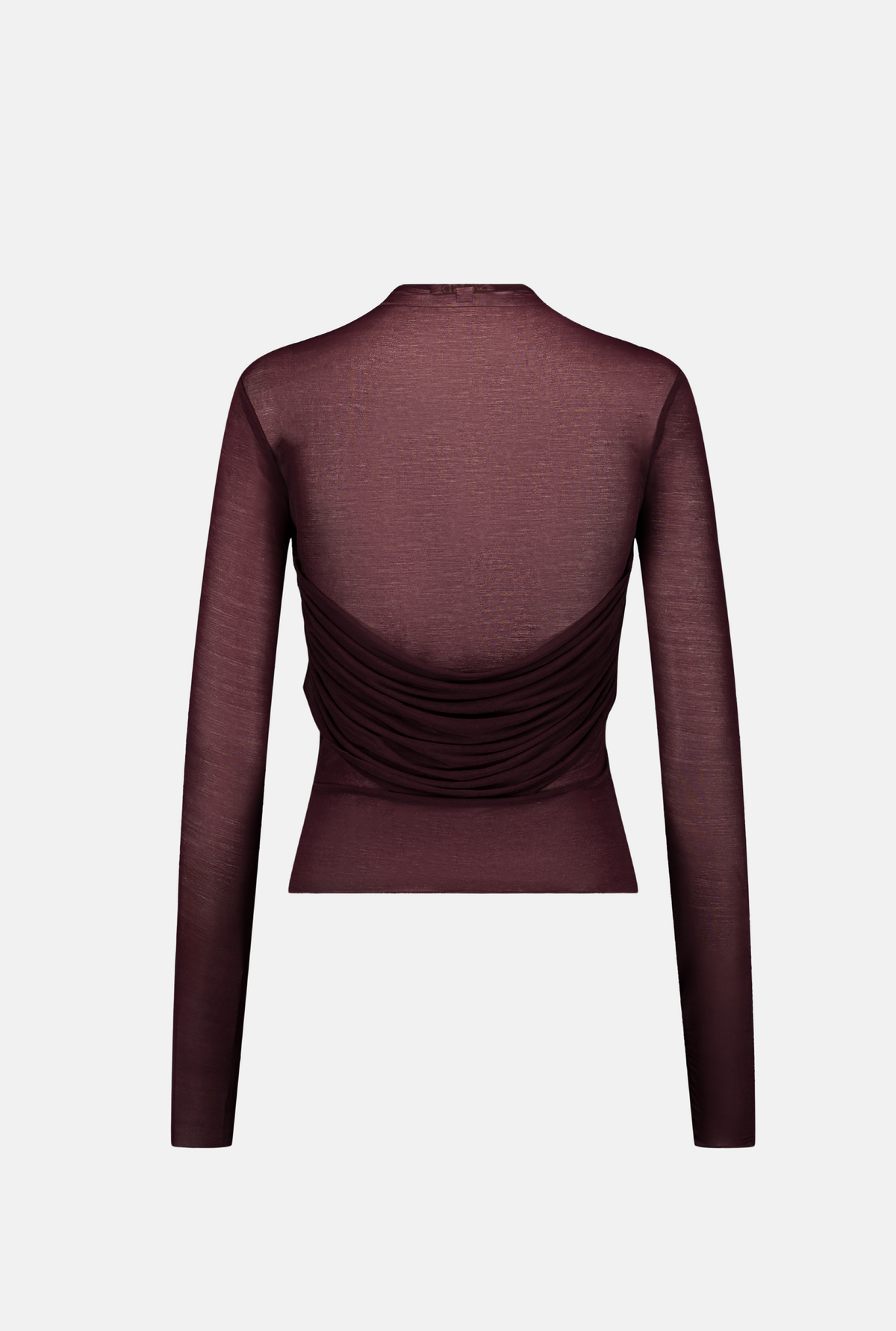 Saemdi - Tilia Draped Mesh Top -