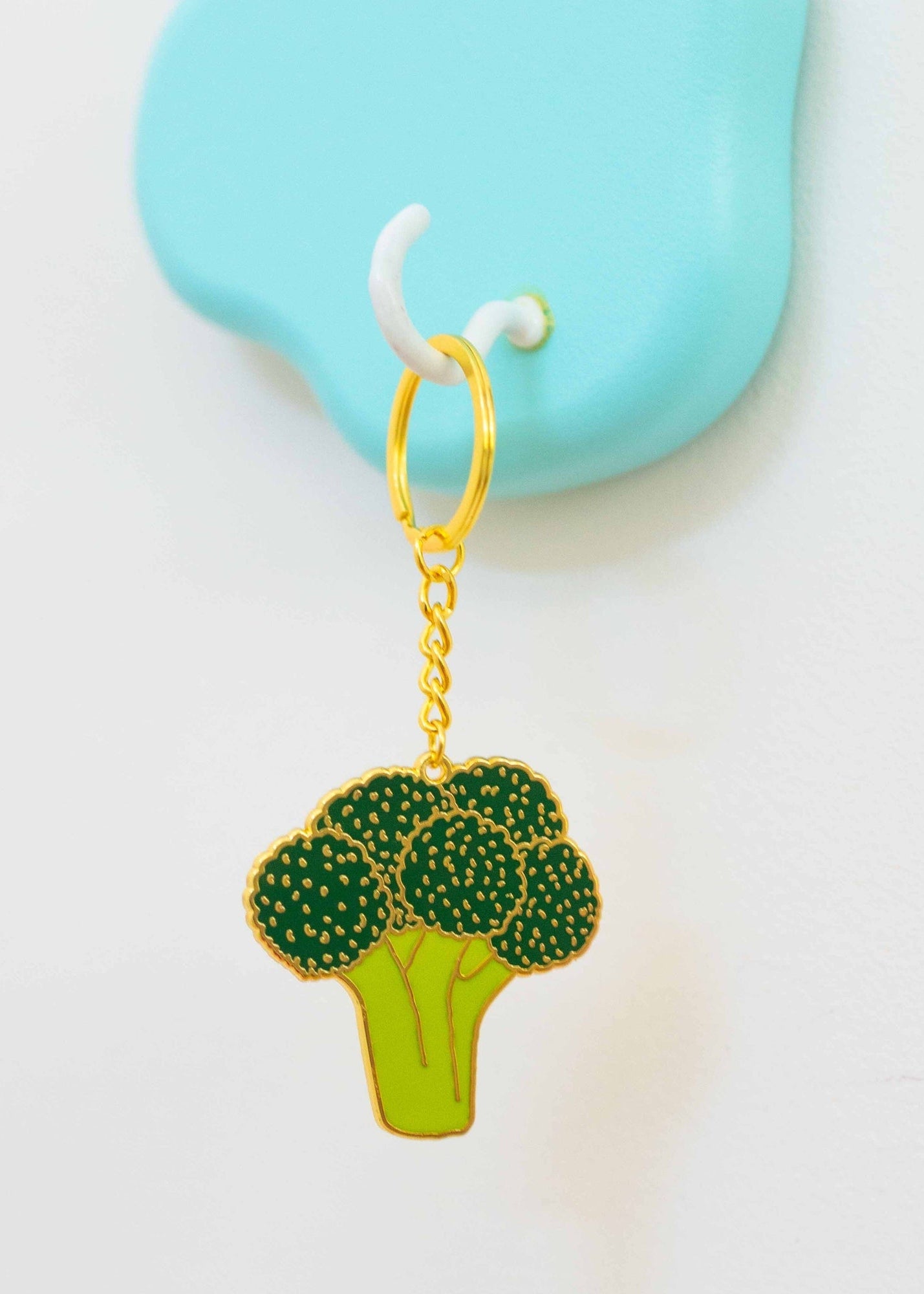 Jenny Lemons - Broccoli Key Chain -
