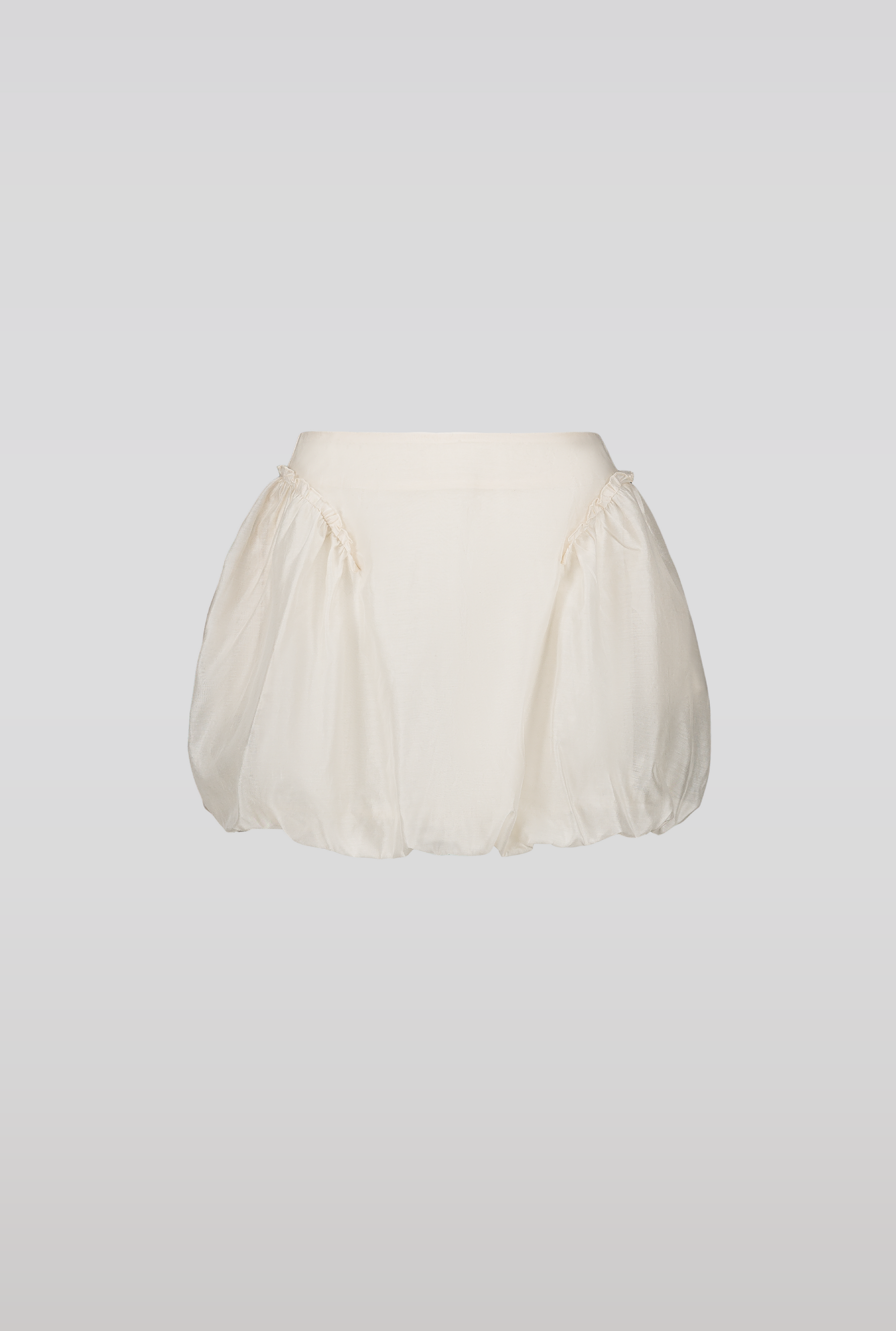 SAEMDI - UNA BUBBLE MINI SKIRT -