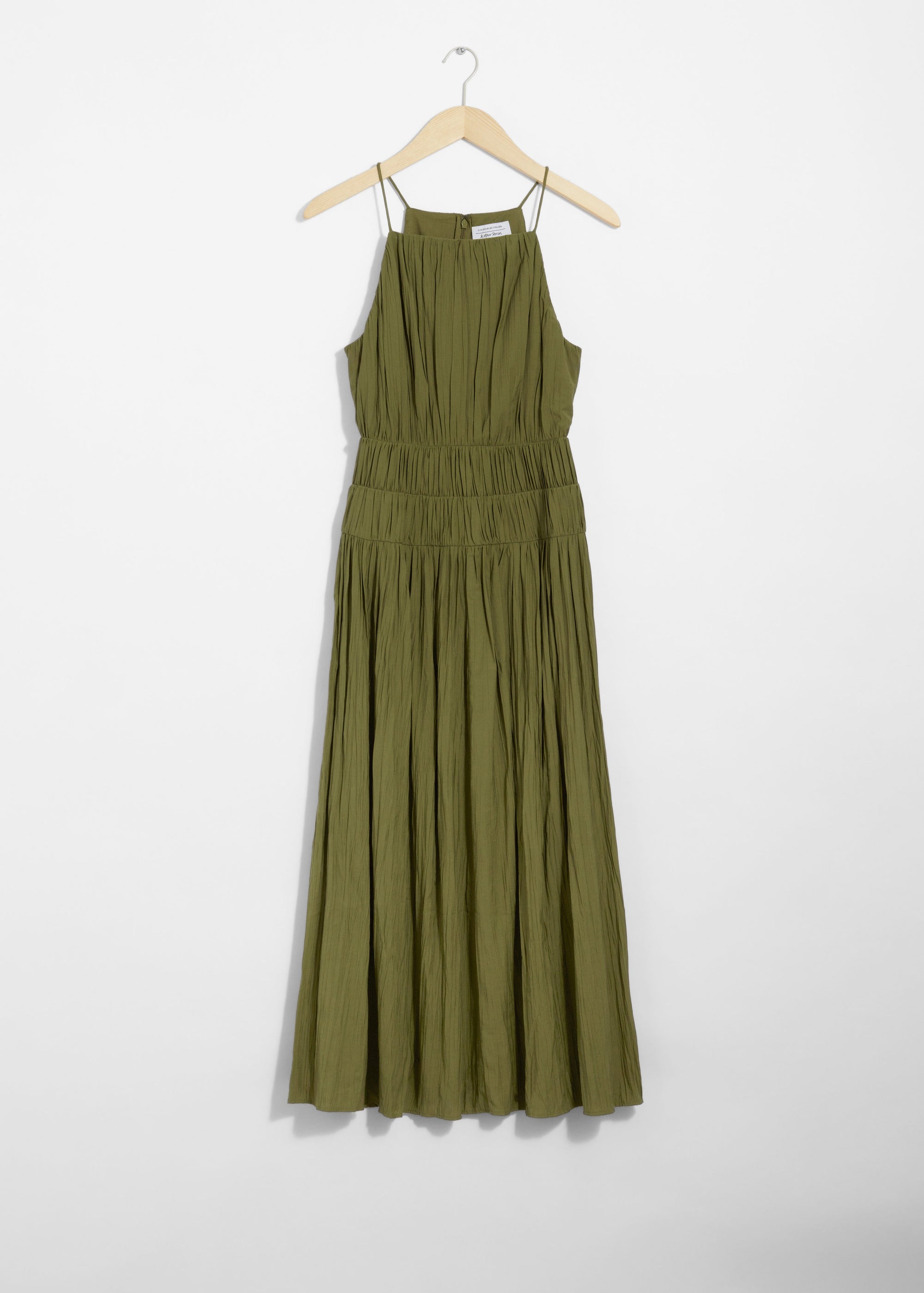 & Other Stories - Marlow Dress - Olive Green - 14