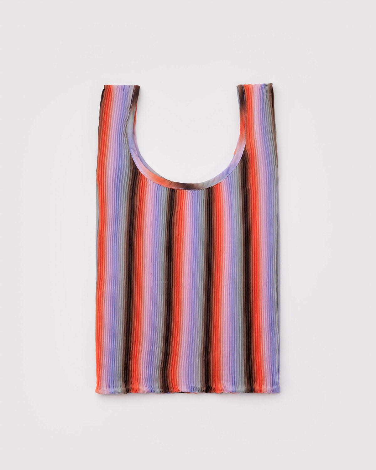 Baggu - Pleated Baggu - Gradient Stripe Poppy & Lilac -