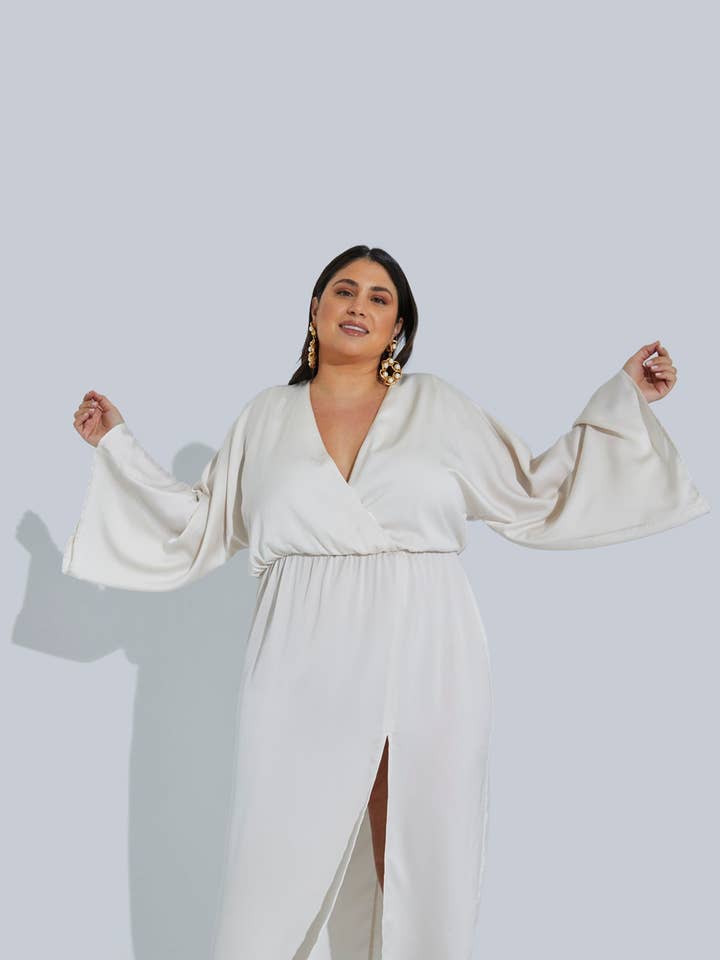 GIA/irl - Alayiah Midi Dress - Ivory -