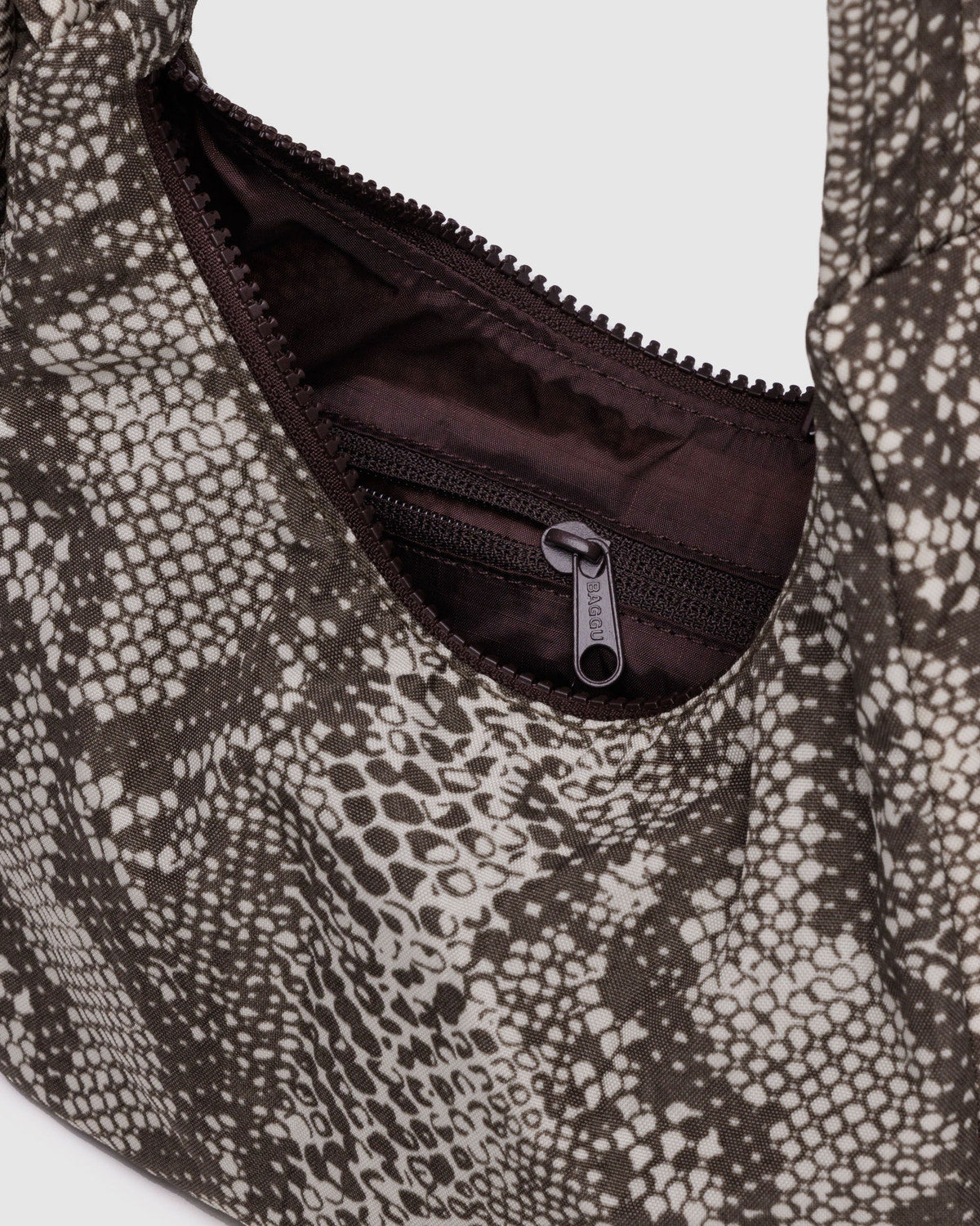 Baggu - Mini Nylon Shoulder Bag - Snakeskin -