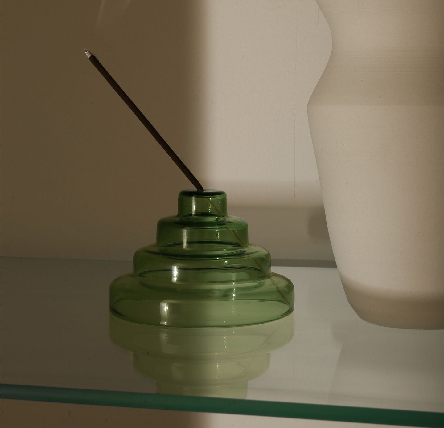 Yield - Glass Meso Incense Holder - Verde -