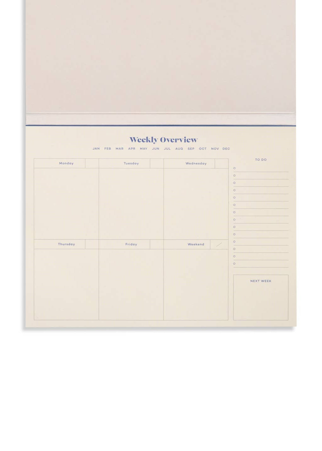 Papier - Joy Weekly Desk Planner -