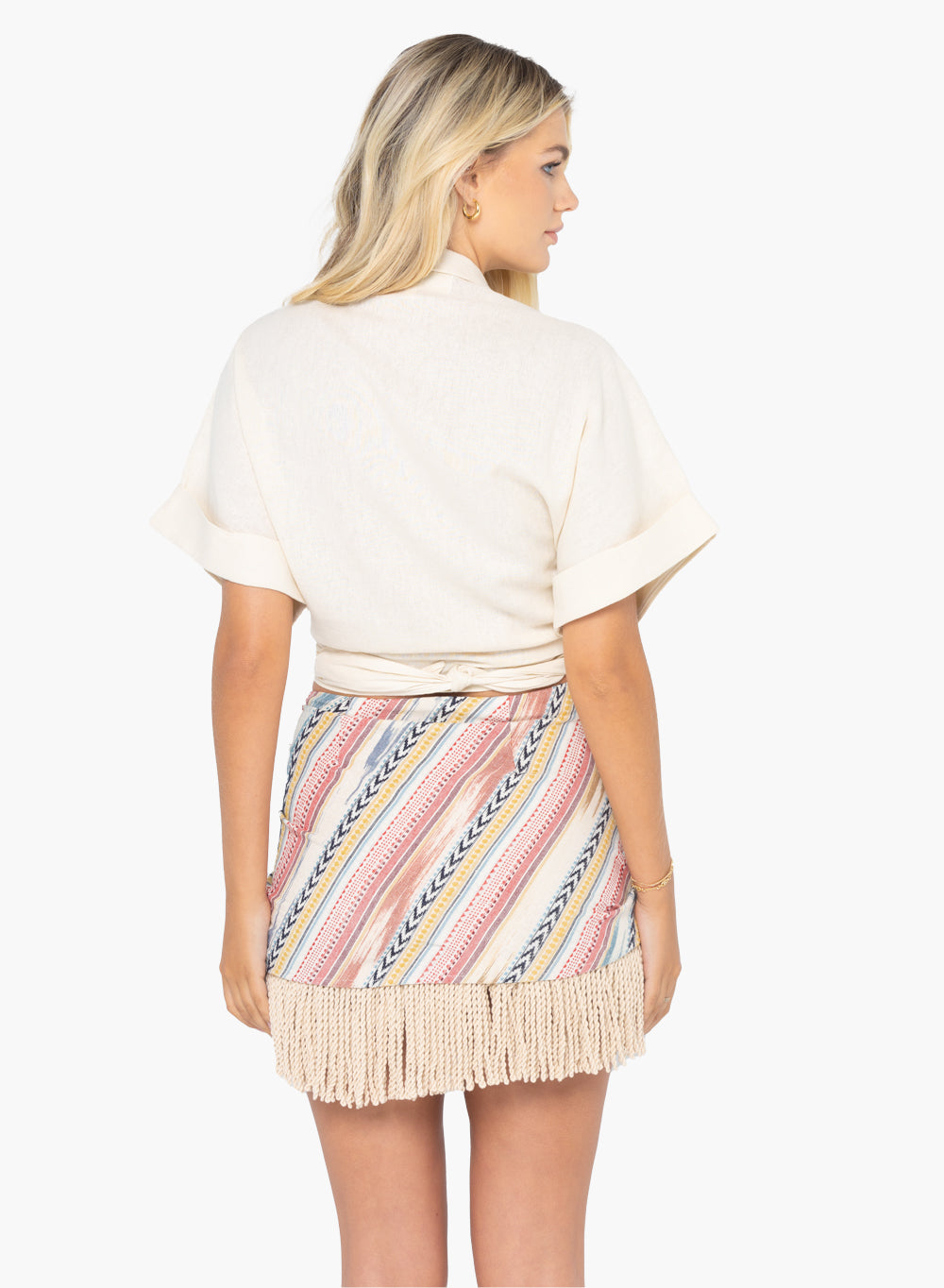 JBQ - Maya Skirt - Jacquard Multi -