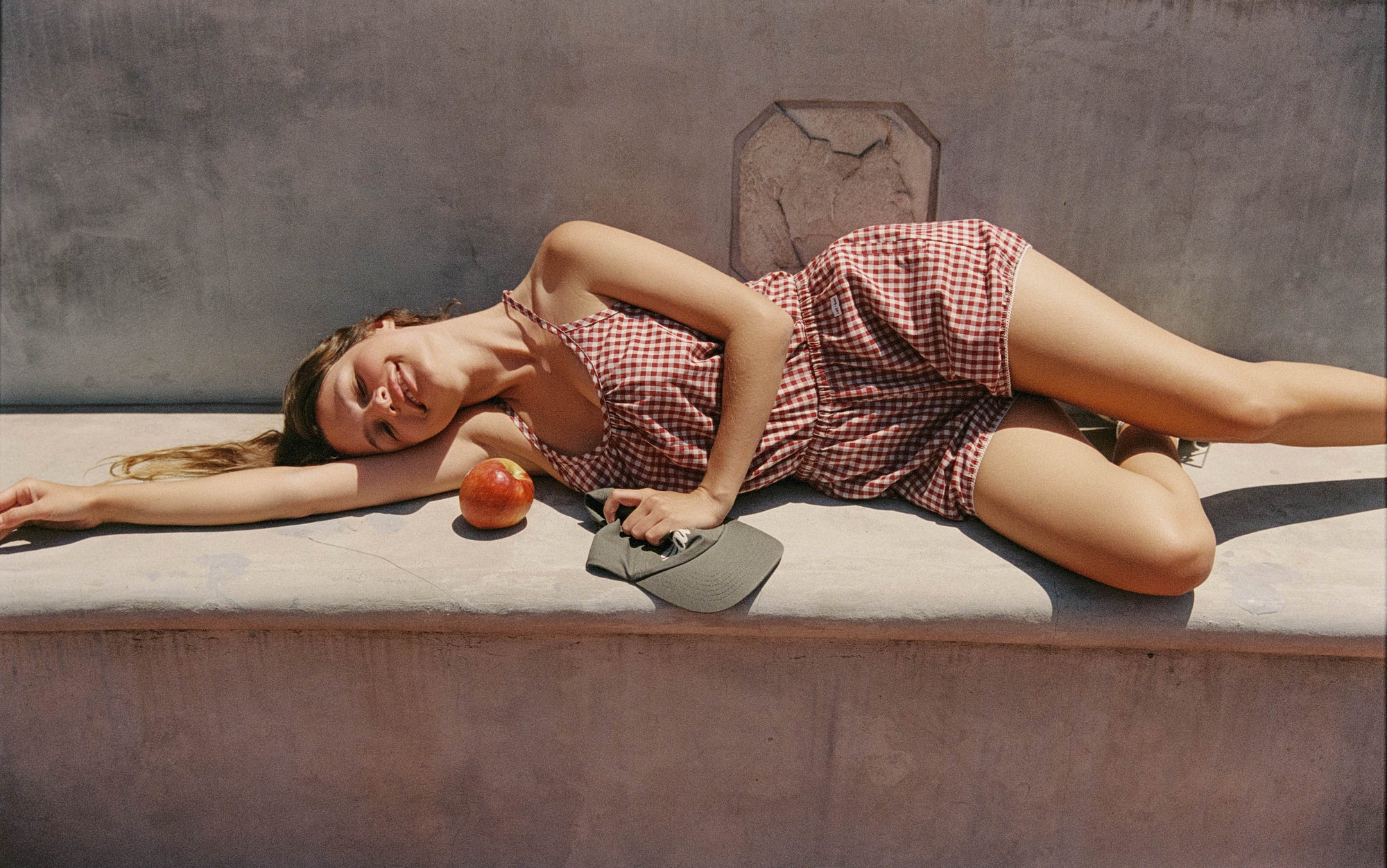 Rat Boi - Easy Bloomer Short - Cherry Gingham -