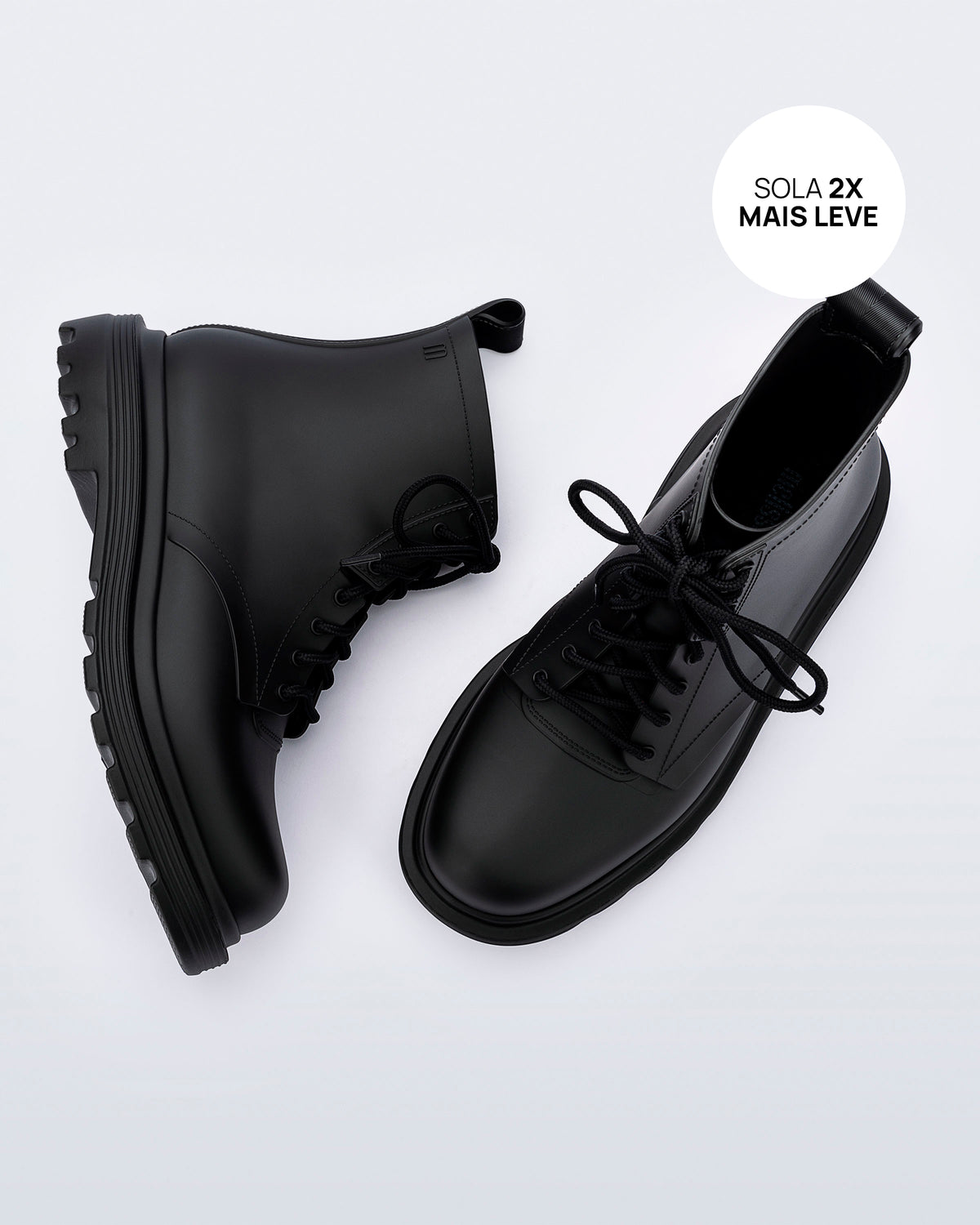 Melissa - Coturno Soft Boot - Black -