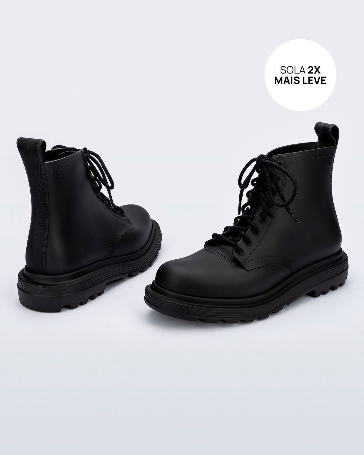 Melissa - Coturno Soft Boot - Black -