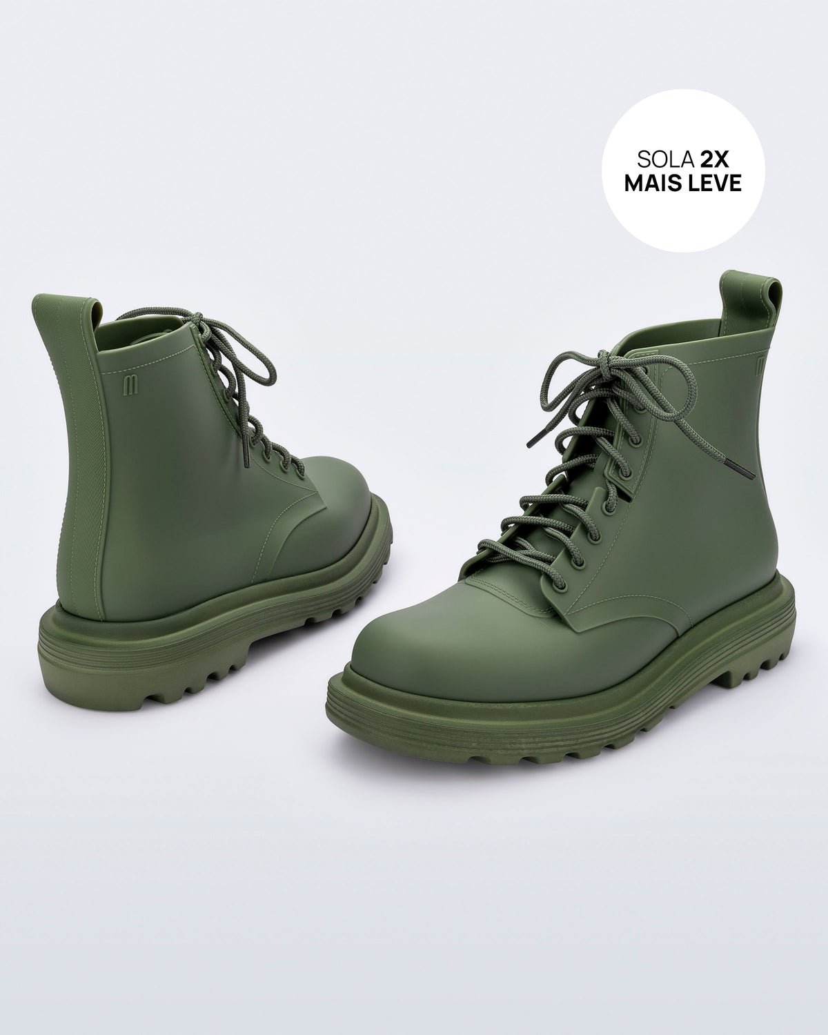 Melissa - Coturno Soft Boot - Green -