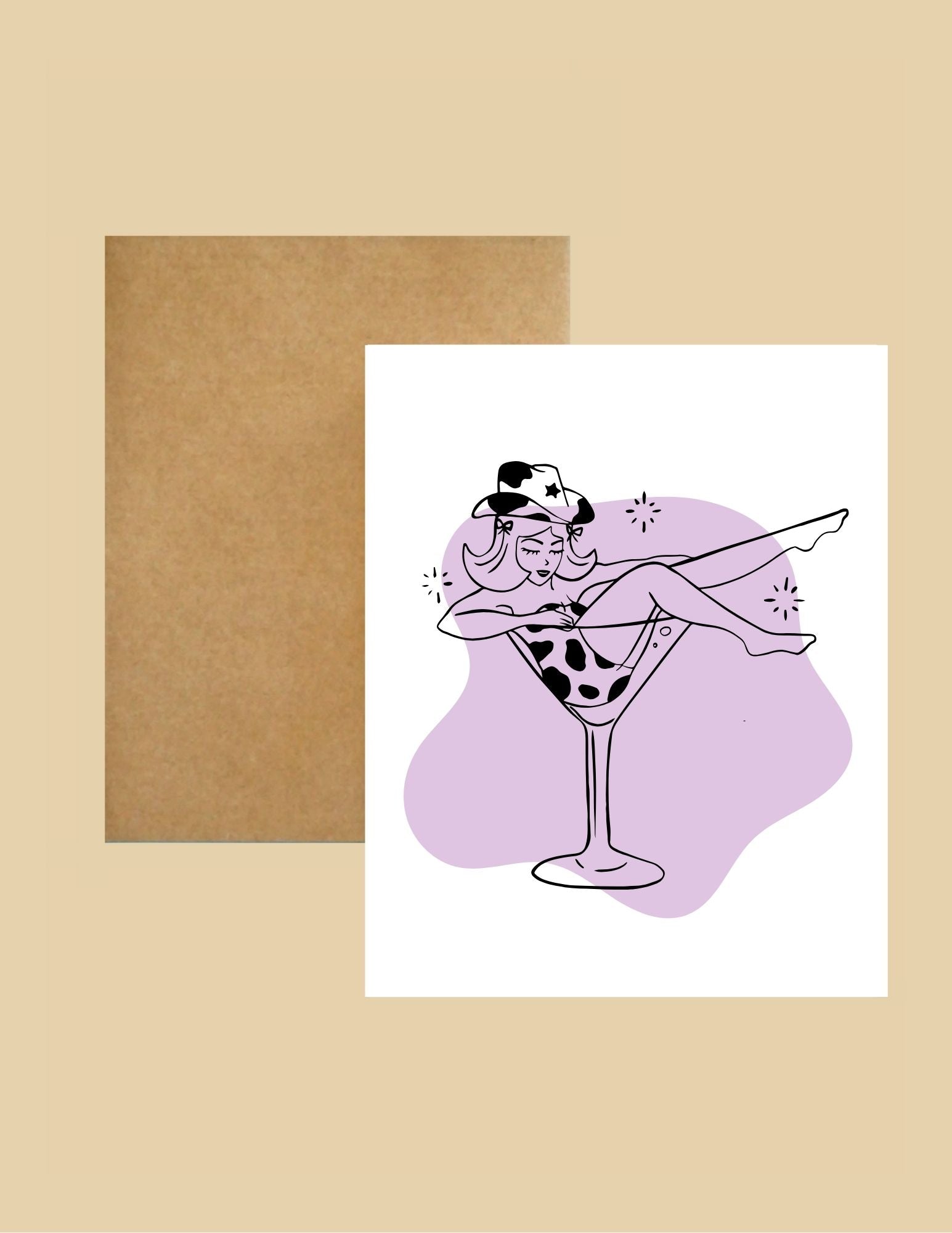 Nice Paper - Greeting Card - I'm a Cowboy Baby -