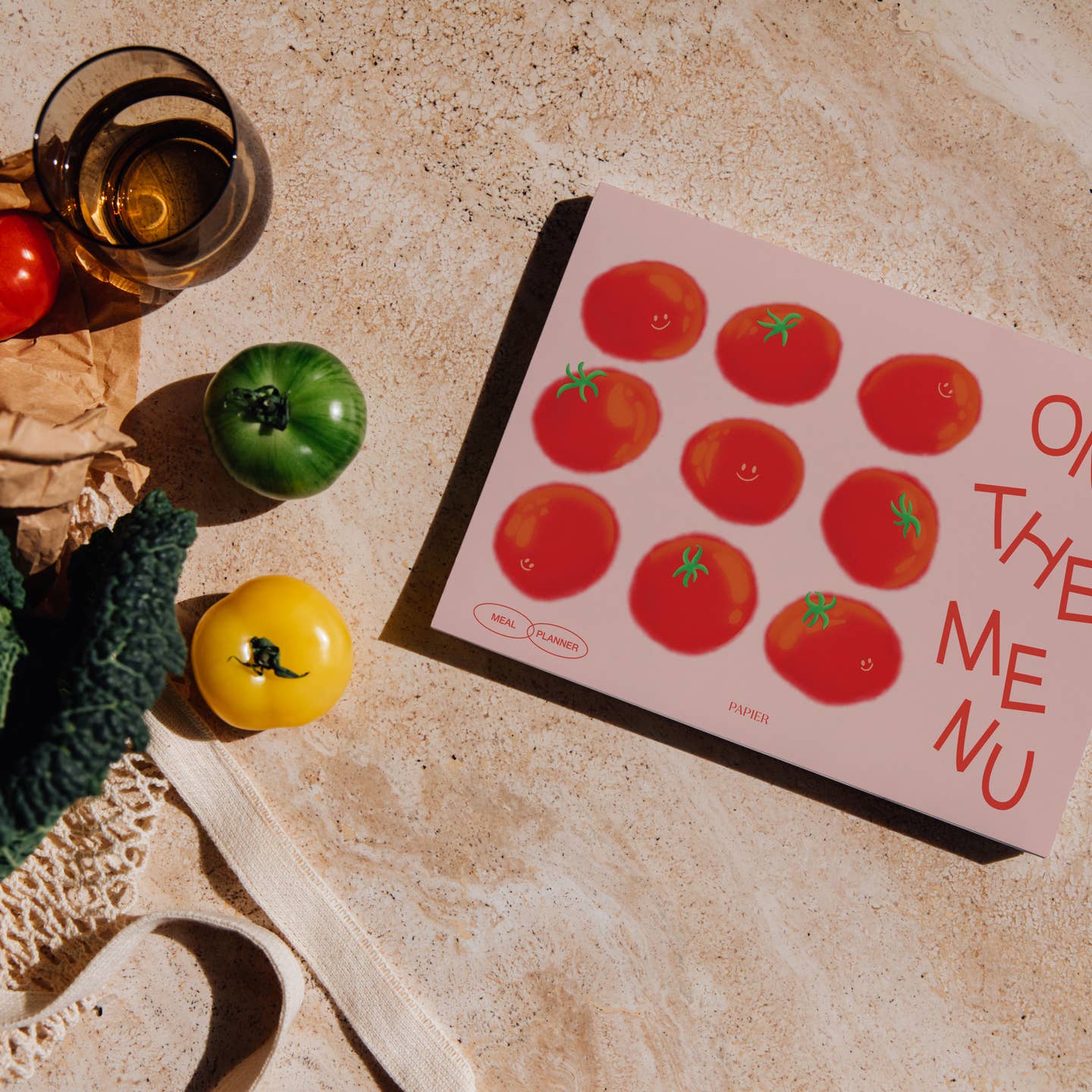 Papier - On The Menu Meal Planner - Tomatoes -