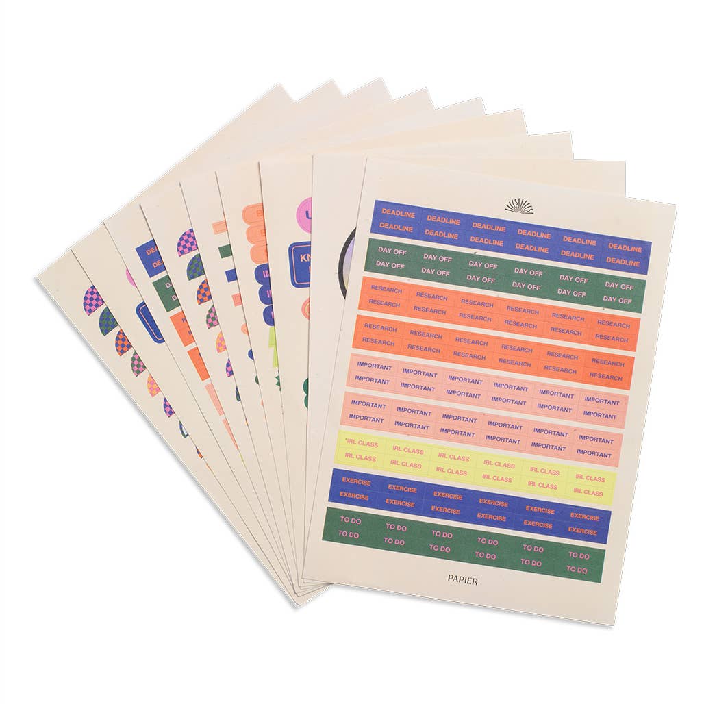 Academic Stickers