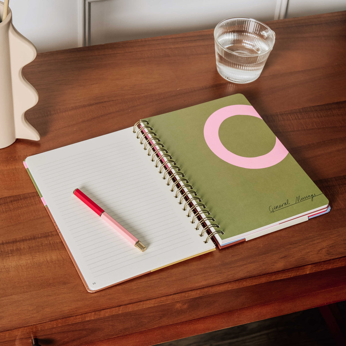 Colorblock Spiral Notebook