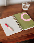 Colorblock Spiral Notebook