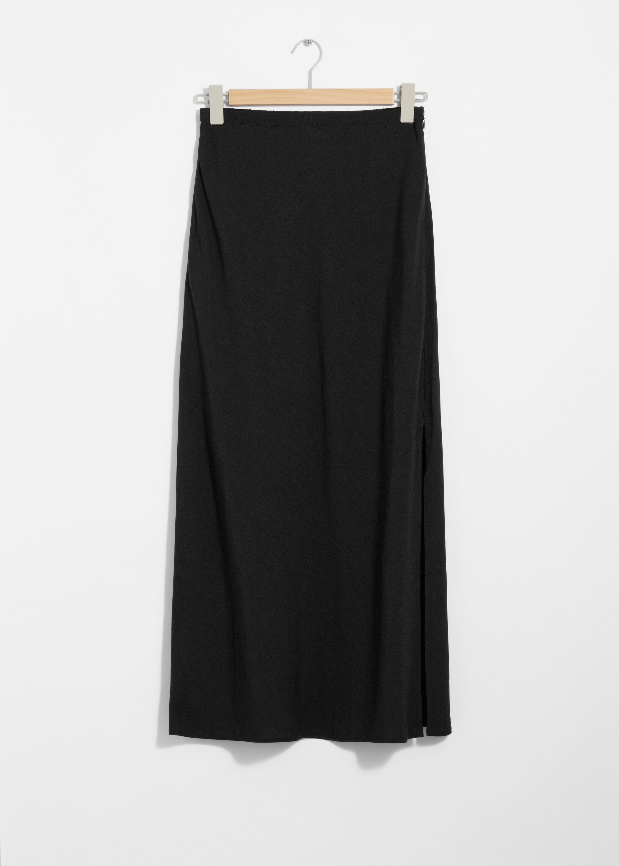 & Other Stories - Evina Maxi Skirt - Black -