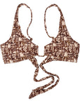 Serei Swim - Devi Top - Brown Tropic -