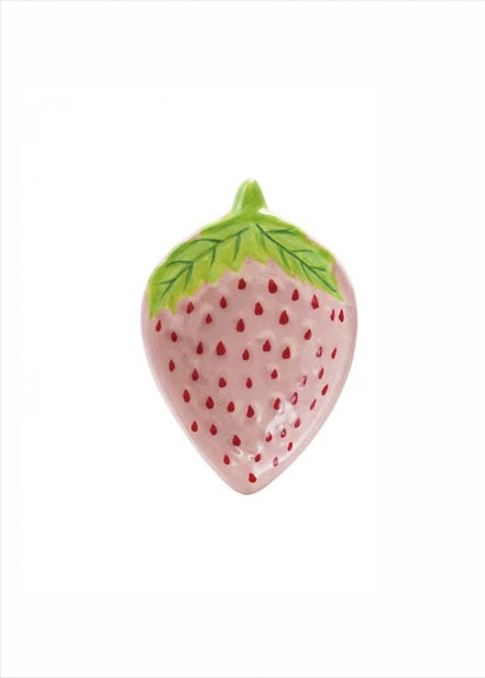Creative Co. - Ceramic Strawberry Dish - Pink -