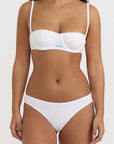 Organic Basics - Core Icon Brazilian Briefs - White -