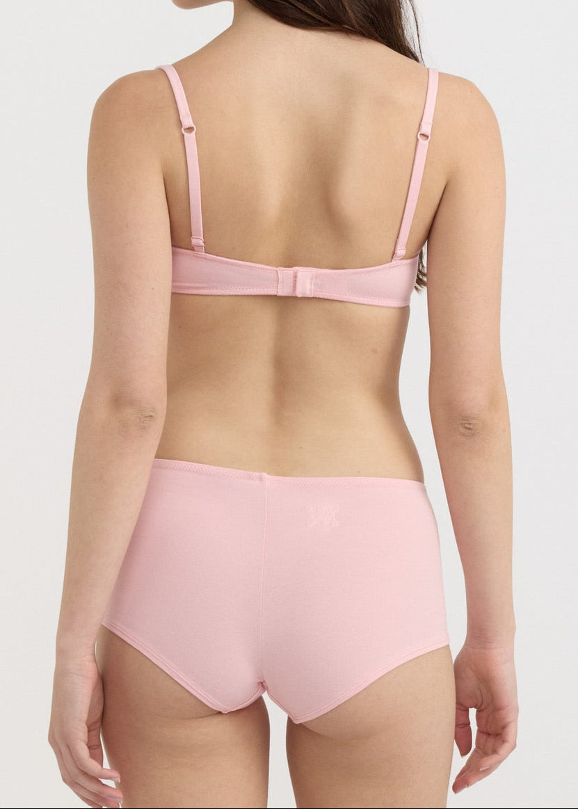 Organic Basics - Core Icon Shorty - Marshmallow Pink -