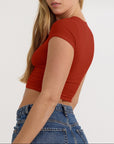 Organic Basics - Core Baby Tee - Rust -
